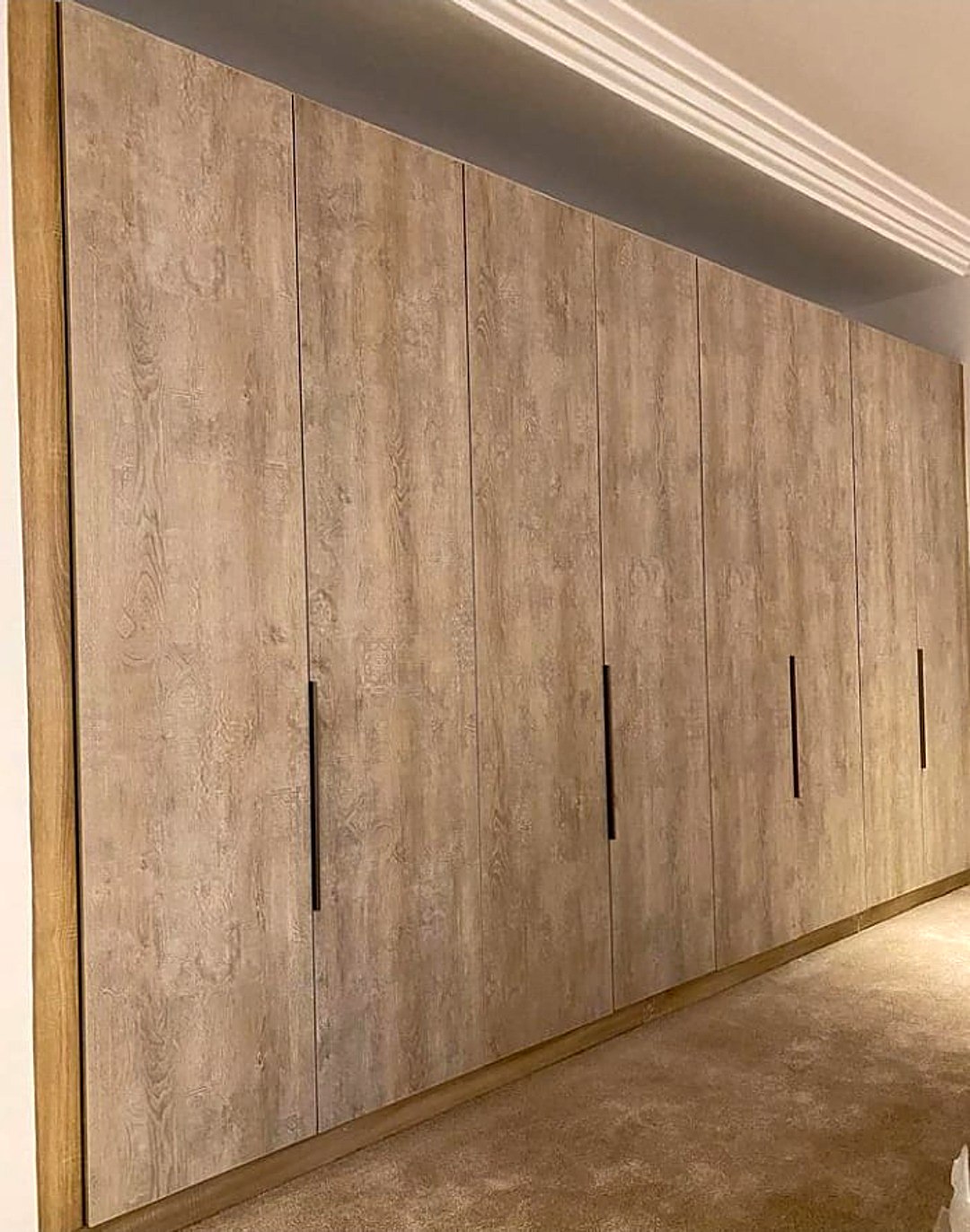 Full wall wardrobe